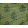 thumbnail image 4 of oneOone Polyester Lycra Fabric Leaves & Tree Block Print Fabric By The Yard 56 Inch Wide, 4 of 4
