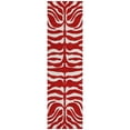 thumbnail image 2 of Addison Rugs Chantille Indoor/Outdoor Transitional Geometric, Abstract Red Washable Runner Rug, 2'3" x 7'6", 2 of 6