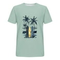 thumbnail image 3 of CYiJun Graphic T Shirts for Men Summer Casual Beach Vacation Graphic Tee,Sizes S - 5XL, 3 of 5