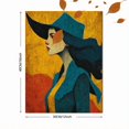 thumbnail image 3 of Retro Western Cowgirl Canvas Wall Art, Trendy Dorm Room Art Print, Vintage Country Style Home Wall Decor, 3 of 8
