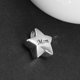 thumbnail image 4 of Urna conmemorativa de acero inoxidable con forma de estrella para cenizas, joyería de cremación Mamá, 4 of 9