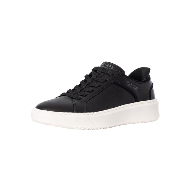 Zapatillas Skechers Court Break Doble Ventilación Negras Talle 10.5 US