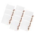 thumbnail image 3 of 10 Uds Cajas de Regalo para regalos, cajas de papel para dulces, caja para envolver regalos con cintas para cumpleaños, bodas del Día de San Valentín 31cmx25cmx8cm Blanco, 3 of 8