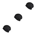 thumbnail image 2 of Gorro de Invierno Yuarrent Turban Chemo Caps Doble Capa Negro, 2 of 6