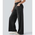 thumbnail image 6 of Jeans for Women High Waisted Pull on Baggy Jeans Straight Casual Denim Pants with Pockets, 6 of 9