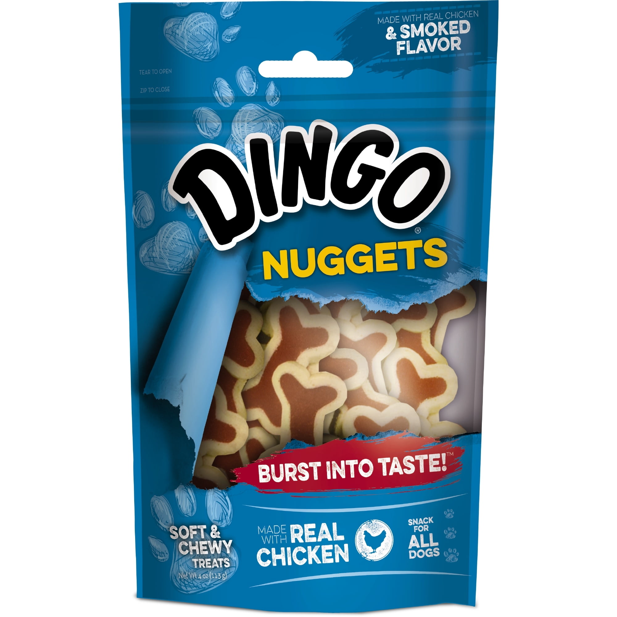 chicken nugget dog toy