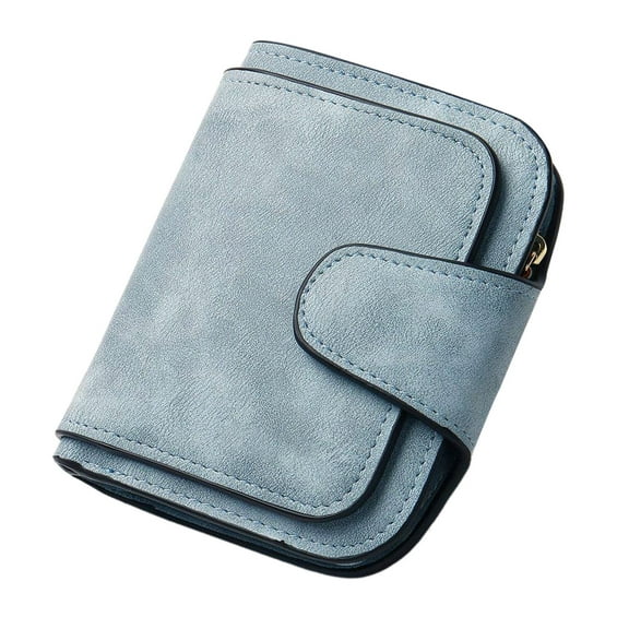 Egoelife Small Women Wallets Trifold Ladies Purse Credit Card Coin Holder Wallet Organizer