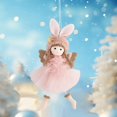thumbnail image 2 of Vggrvlo Angel Christmas Decorations Ornaments Adorable Plush Christmas Gifts Angel Xmas Treetop Ornament for Home and Party, 2 of 5