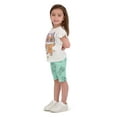 thumbnail image 5 of Super Kitties Toddler Girl 4 Piece Knit Short Set, Sizes 12 Months-5T, 5 of 6