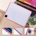 thumbnail image 4 of Decase Durable Transparent Tablet Case for iPad Pro 13 2024,Slim, Shockproof & Lightweight Protective Cover,Scratch-Resistant,for iPad Pro 13 2024 Hybrid PC+TPU Clear Rugged Tablet Cover,Pink, 4 of 7