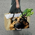 thumbnail image 7 of Shepherd Dog Collapsible Oxford Cloth Tote Bag: Reusable, Foldable, and Large Capacity - Ideal Laundry, Cube, and Bucket Organizer, 7 of 7