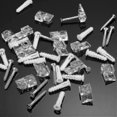 thumbnail image 4 of 20 Pack Mirror Holder Clips Dlass Retainer Clips Kit Mirror Hanging Kit Mirror Hanging Hardware, 4 of 5