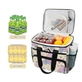 thumbnail image 2 of FORMRS Insulated Cooler Bag 24 Cans Capacity Soft Leakproof Lunch Box with Side Pockets, Roller Disco, 2 of 7