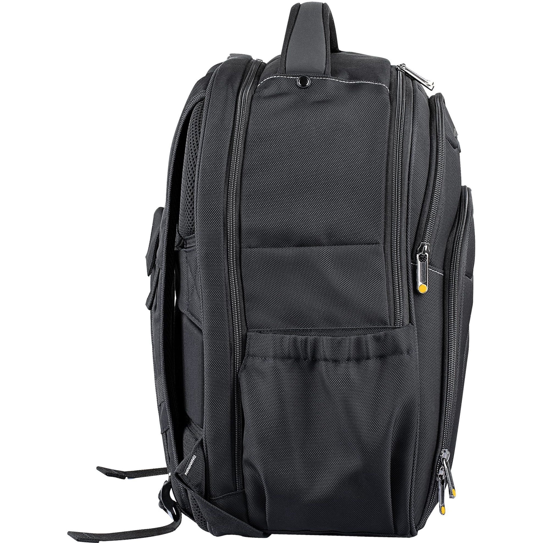 15.6" Laptop Backpack w/ Removable Accessory Case, Professional IT Tech Backpack for Work/Travel/Commute, Nylon Computer Bag