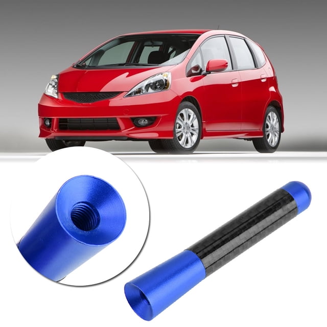 Antena de Fibra de Carbono, Antena Corta de Radio de Tornillo de Coche de Ajuste Universal para y la Mayoría de los Demás Coches