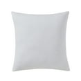 thumbnail image 5 of Beautiful Floral Pleated Cotton Decorative Pillow by Drew Barrymore, 20" x 20", White, 5 of 8