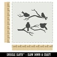 thumbnail image 2 of Birds Sitting on Tree Branches DIY Cookie Wall Craft Stencil - 9.0 Inch, 2 of 5