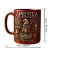 thumbnail image 3 of United States 250th Anniversary Commemorative Ceramic Mug Patriotic Collectible Item for Coffee and Tea Enthusiasts Ideal Gift for Buffs and Home Decor, 3 of 9