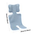 thumbnail image 3 of Universal Stroller Seat Pad Breathable Cooling Mat For Pet Stroller Lightweight Cart Portable Chair Liner With Airflow Design 27.6x13.8 Inches, 3 of 7