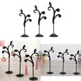 thumbnail image 2 of tredstone 3x Iron T Bar Earring Necklace Jewelry Display Stand Rack Black-Sector, 2 of 9