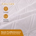thumbnail image 5 of Lavish Cover Ultra Soft Waterproof Fitted Sheet, Washable Mattress Cover for Home, Hotel(Full, White), 5 of 9