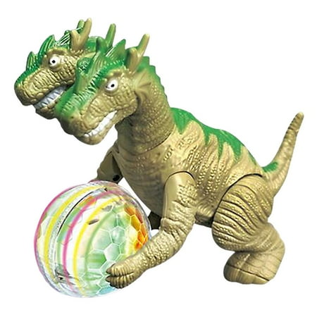 Electric Dinosaur with LED Light Electronic Walking Dinosaur for Party Walmart
