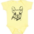thumbnail image 3 of Inktastic French Bulldog Portrait Boys or Girls Baby Bodysuit, 3 of 5