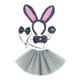 thumbnail image 2 of Diadema con orejas de conejo Fernando 5 piezas disfraz de carnaval, 2 of 8