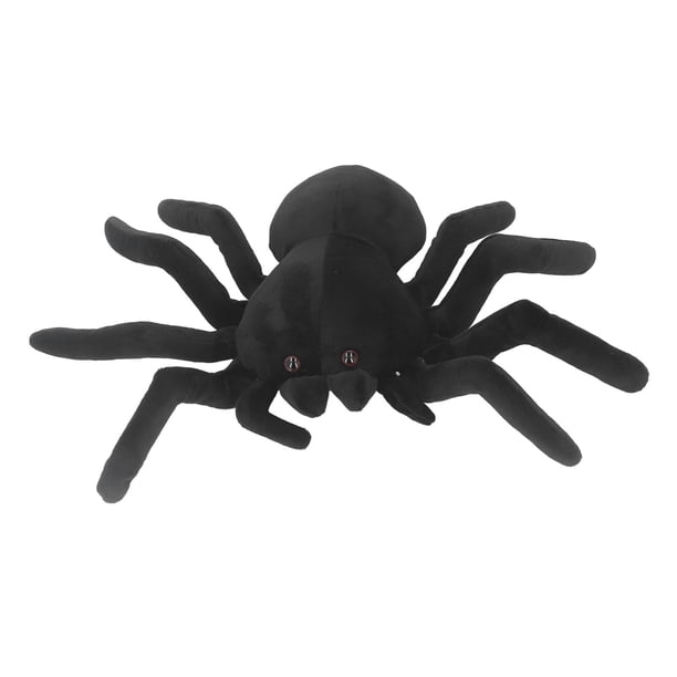 Muñeca De Araña, Muñeca De Araña De Peluche, Almohada Suave Decorativa Realista, Muñeca De Peluche Para El Hogar De Halloween, Color Negro