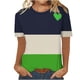 thumbnail image 1 of Camisetas Casuales de Manga Corta con Cuello de Tripulación Impresa de San Valentín Tee Gráfica Ligera Top 95% Poliéster 5% Elastano para el Uso Diario, Camiseta de Moda Cómoda, 1 of 8