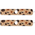 thumbnail image 3 of Coolnut 2 Pack Faucet Mat Splash Guard for Kitchen Sink, Halloween Pumpkins Spiders 14x5 Inch Super Absorbent Microfiber Sink Protector Mat, Kitchen Sink Mat Machine Washable Kitchen Sink Accessories, 3 of 7