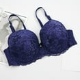 thumbnail image 2 of Lixiuxyad Sports Bra with Padding Fashion Female Lace Printed Coloured Bra Elastic Underwear, 2 of 6
