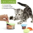 thumbnail image 4 of JUNWELL Pet Food Can Cover Lids  4 Pack Universal Dog Cat Silicone Can Lids Covers, 4 of 10