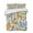 Yellow, variant on Quilts Twin Size Bedding Set, Cartoon Animals Lightweight Quilted Comforter, Cute Funny Botanical Zebra Giraffe Black Soft Reversible Bedspread Coverlet with Pillow Covers for All Season, 68" x 86"