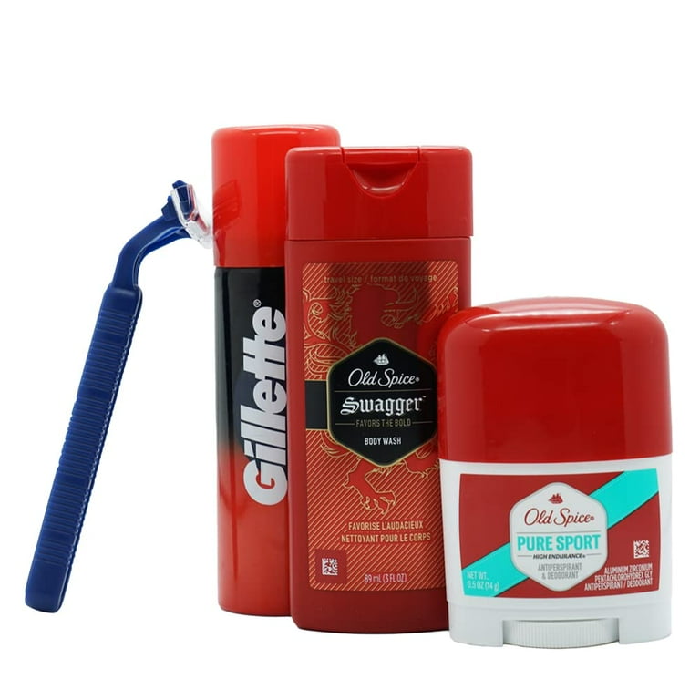Handy Solutions TSA Approved Men s Travel Kit 9 Pieces with Shave Cream