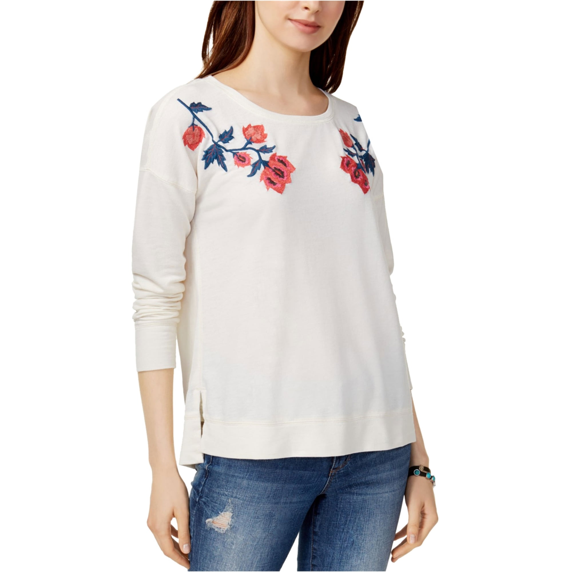 Lucky Brand Womens Embroidered 