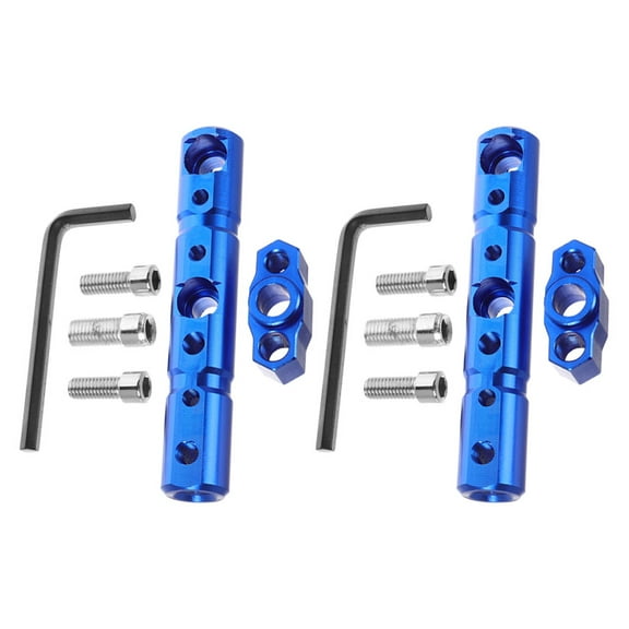 WORGEOUS  2 Sets Replacement Motorcycle Crossbar Chain Tape Car Cup Electrostatic