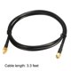 thumbnail image 4 of Antena Extensión Cable RP-SMA Macho a RP-SMA Hembra Coaxial Cable 3.3Pies RG58 2Uds, 4 of 5