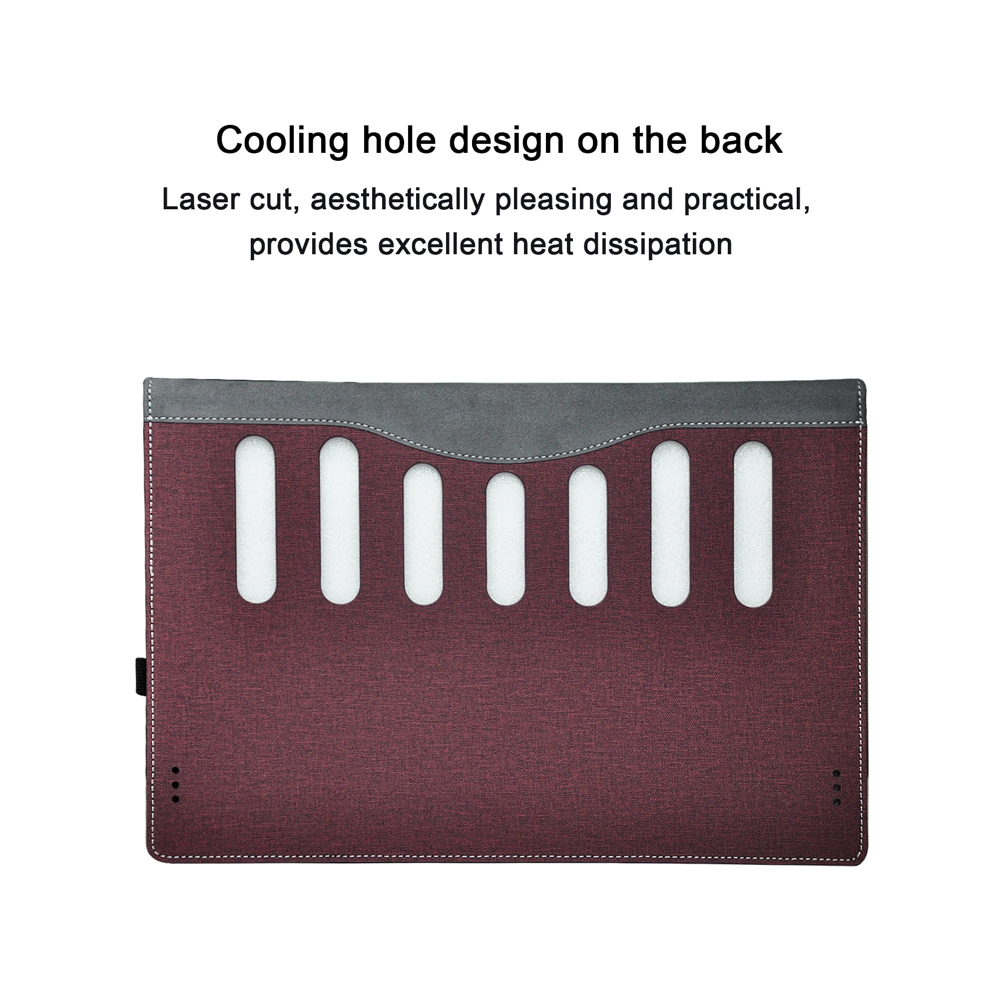 Laptop Cover Case for 15.6 inch HP EliteBook 650 G9 G10 & HP EliteBook 655 G9 G10 & HP EliteBook 850 G8 & HP EliteBook 855 G8,Detachable PU leather Protective Shell Sleeve Accessories Bag