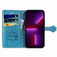 thumbnail image 4 of Funda Cartera FOXDOCK para iPhone 13 , Flip PU con Relieve de Gatos y Perros, Tarjetero y Soporte, 4 of 6