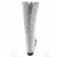 thumbnail image 2 of Coco-20 Women's Fashion Buckles Low Heel Round Toe Zipper Knee High Riding Boots, 2 of 3