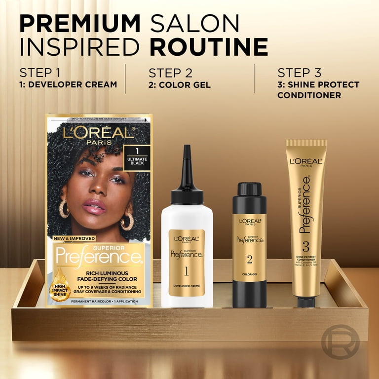 L'Oreal Paris Superior Preference Permanent Hair Color, 6 Light