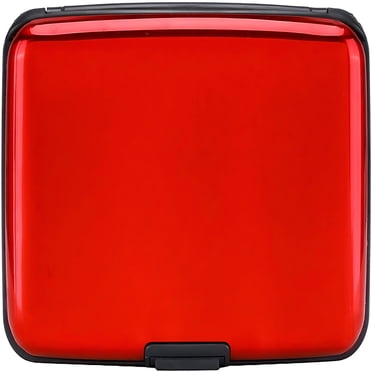 GJX 2026 New Rfid Blocking Credit Card Protector Aluminum Id Case Hard Shell Business Card Holders Metal Wallet for Travel,Business,Daily Use,Office,Gifts.