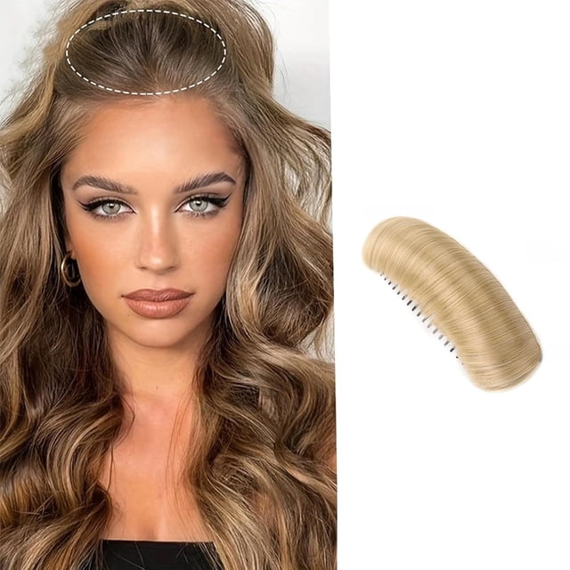 Almohadilla para el cabello esponjosa invisible, almohadilla para la cabeza con forma de bocanada, almohadilla para el cabello esponjosa invisible, almohadilla para el cabello esponjosa invisible, pin
