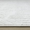 thumbnail image 3 of Rug Branch Modern Stripes, Tonal/Solid Cream Indoor Area Rug - 7' x 10', 3 of 3