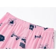 thumbnail image 6 of Beezizac Cute Cat Pajamas for Girls Modal Long Sleeve & Pants Pj Set Tween Size 16, 6 of 7
