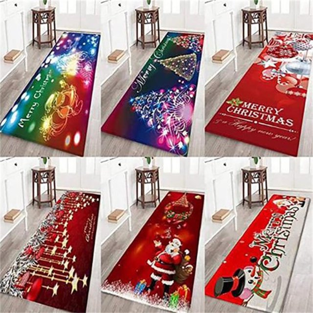 onlyliua ¡ Ofertas de Liquidación de Hoy Prime! Felpudos de Feliz Navidad Felpudos de Bienvenida de Feliz Navidad Alfombras de Interior para Decoración Del Hogar
