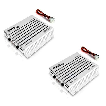 Pyle PLMRA410BT Elite 400W Waterproof Marine Bluetooth Amplifier For Boats