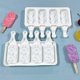 thumbnail image 2 of Moldes de helado de silicona, bandeja para cubitos de hielo de 4 celdas, máquina para hacer paletas, congelador casero, molde para helados, herramientas para el hogar Feliz Sencillez, 2 of 4