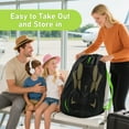 thumbnail image 6 of Car Seat Bags For Airplane Travel, Jaseppor Gate Check Bag, Durable Travel Bag with Shoulder Straps and 2pcs Luggage Tags For Airplane, 6 of 7